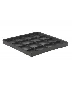 Piastrelle Ecologiche Stomp Stone - Nero/Grigio - 30x30 cm