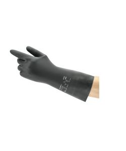 Ansell Guanti da Lavoro Neoprene Nero Neotop Foderati - 300 mm - 2 pz