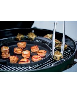 WEBER Piastra Gourmet in Ghisa per Barbecue - Nero - Cottura Uniforme