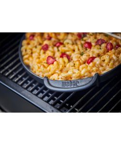 WEBER Piastra Gourmet in Ghisa per Barbecue - Nero - Cottura Uniforme