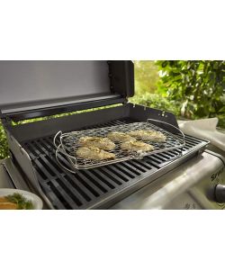 WEBER Graticola Barbecue in Acciaio 46x28.4 cm - Accessori Barbecue