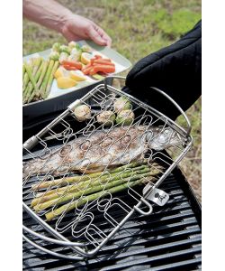 WEBER Graticola Barbecue in Acciaio 46x28.4 cm - Accessori Barbecue