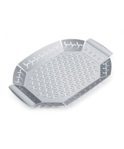WEBER Cestino di Cottura Premium per Barbecue - Grande - Accessori Grigliata