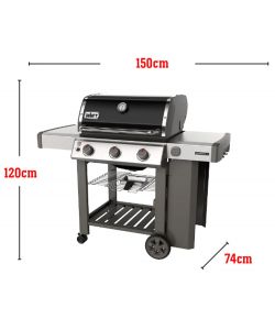 WEBER Barbecue a Gas Genesis II E 310 GBS - Acciaio
