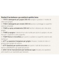 WEBER Kit Pulizia Barbecue a Gas - Accessori per Manutenzione