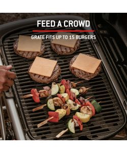 Weber Barbecue a Gas Traveler 2026 Pieghevole Nero 111 cm con Ruote