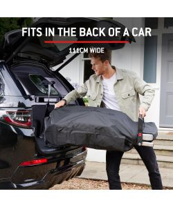 Weber Barbecue a Gas Traveler 2026 Pieghevole Nero 111 cm con Ruote