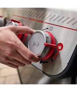 Weber BBQ a Gas Spirit E-435 4 Bruciatori Sear Zone Acciaio Inox