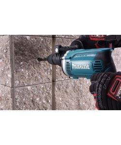 Makita Trapano a Percussione HP1631 710W - Mandrino Autoserrante 13mm