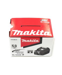 Makita Batteria 18V 5Ah Litio BL1850B per Utensili LXT