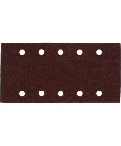 Makita Carta Abrasiva 100x240 mm Grano 60 - Pack 10 Pezzi Marrone