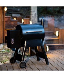 TRAEGER Pro 22 - Barbecue a pellet con sonda per carne e sei modalit di cottura