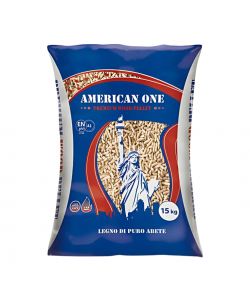 Pellet American One 15 kg - 100% Abete Alta Qualit