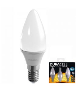 Lampada Led Oliva E14 W 3,8 2700K    Pz 3 Duracell