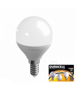Lampada Led Globo E14 W 3,8 2700K    Pz 3 Duracell