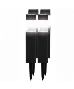 Lampada Solare Led Square Abs Pz 4 Gl1070 Ezsolar