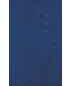 Copripavimento in pvc con rilievo bollo blu 100cm
