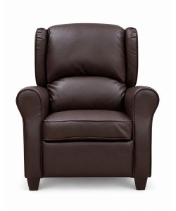 Domo Mea Poltrona Della Nonna Reclinabile - Ecopelle Marrone 96cm