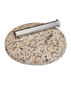 Base per Ombrellone in Graniglia - Tubo 45 mm - 25 kg