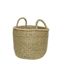 Cesta con manici 30x25 cm naturale