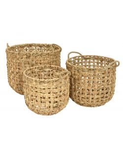 Cesta in corda intrecciata 34 x 30