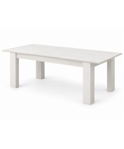Tavolo Ulrich Allungabile Bianco 140/200x88x75h Cm - Design Moderno
