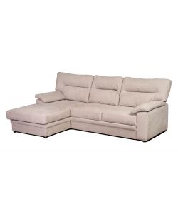 WAVE Divano Letto Wave Penisola Sinistra Grigio - 3 Posti - Trasformabile in Letto 200x127 cm