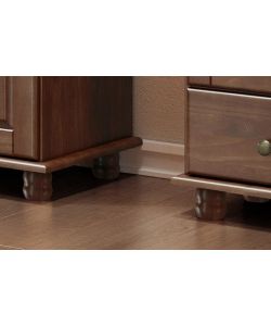 Domo Mea Credenza Imbuya in Pino Massiccio - 4 Ante e 2 Cassetti