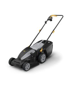 Alpina Rasaerba Elettrico AL138E 1400W 38cm Leggero con Cesto 40L