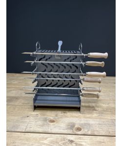 Spiedo Verticale con 6 spiedi Inox S B&B Gualdo Tadino AI Design