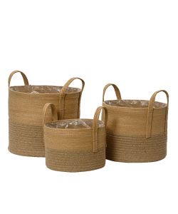 Cesta in juta naturale Media