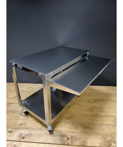 B&B Artigianato Italiano - Barbecue Parrilla Square Pro Inox Grigio 55x48 cm