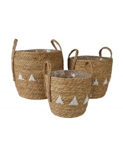 Cesta deco triangoli Piccola