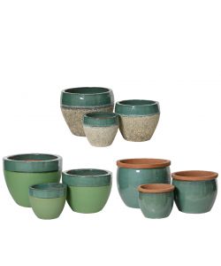 Vaso Luna verde piccolo