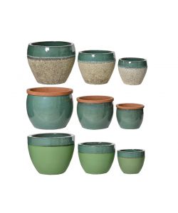 Vaso Luna verde piccolo