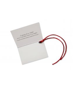 Biglietto Auguri di Natale Sardo 6x9 cm - Bonas Festas