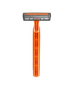 BIC Rasoio Usa e Getta Arancione Sensitive 3 Lame - Confezione da 6 pz