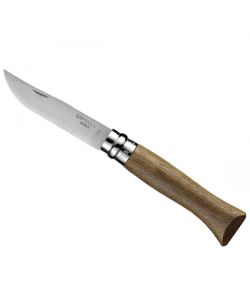 Coltello Virobloc Inox N. 8 Noce            Opinel