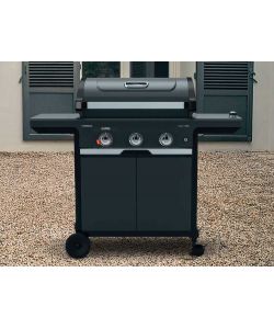 Campingaz Barbecue a Gas Select 3 EXS SBS con 3 Bruciatori Nero 2500 cmq