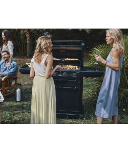 Campingaz 4 Series BBQ Onyx S Dualgas - Barbecue a gas nero 4 bruciatori 135 cm
