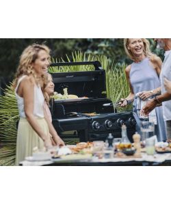 Campingaz 4 Series BBQ Onyx S Dualgas - Barbecue a gas nero 4 bruciatori 135 cm