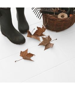 V33 Smalto Pavimenti Bianco Satinato 2,5 l - Vernice Resistente Interno/Esterno