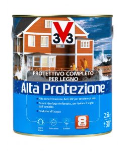 Protettivo Completo Legno Alta Protezione Castagno Scuro 2,5 l