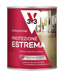 V33 Vetrificatore Parquet Incolore Brillante 750 ml Protezione Estrema