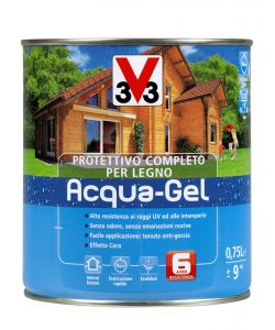 Protettivo Completo Acqua-Gel per Legno Incolore 750 ml