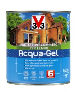 Protettivo Completo Aqua-Gel per Legno Mogano 750 ml