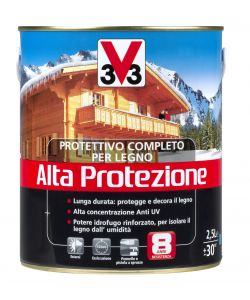 Protettivo Completo Legno Alta Protezione Noce Scuro 2,5 l