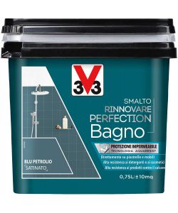 Smalto Perfection bagno blu delfino satinato