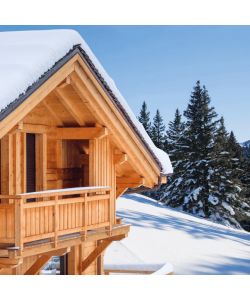 V33 Vernice al Latte Alta Protezione Incolore 0,75L per Legno Esterno