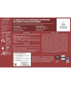 V33 Flatting Alta Protezione Incolore 2,5L - Protezione legno interna ed esterna